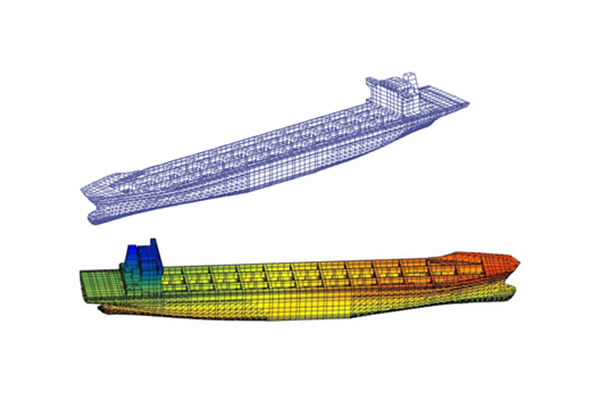 游轮结构有限元分析